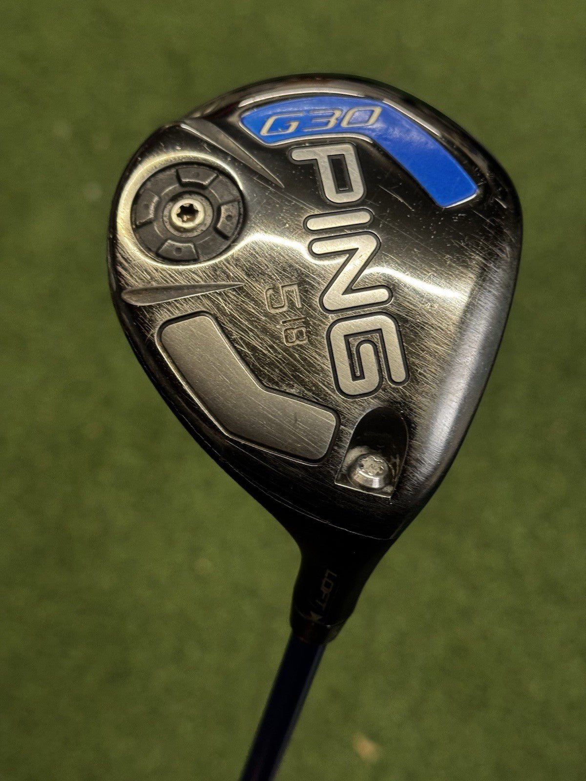 PING G30 5 Wood 18 Degree Regular Flex Shaft