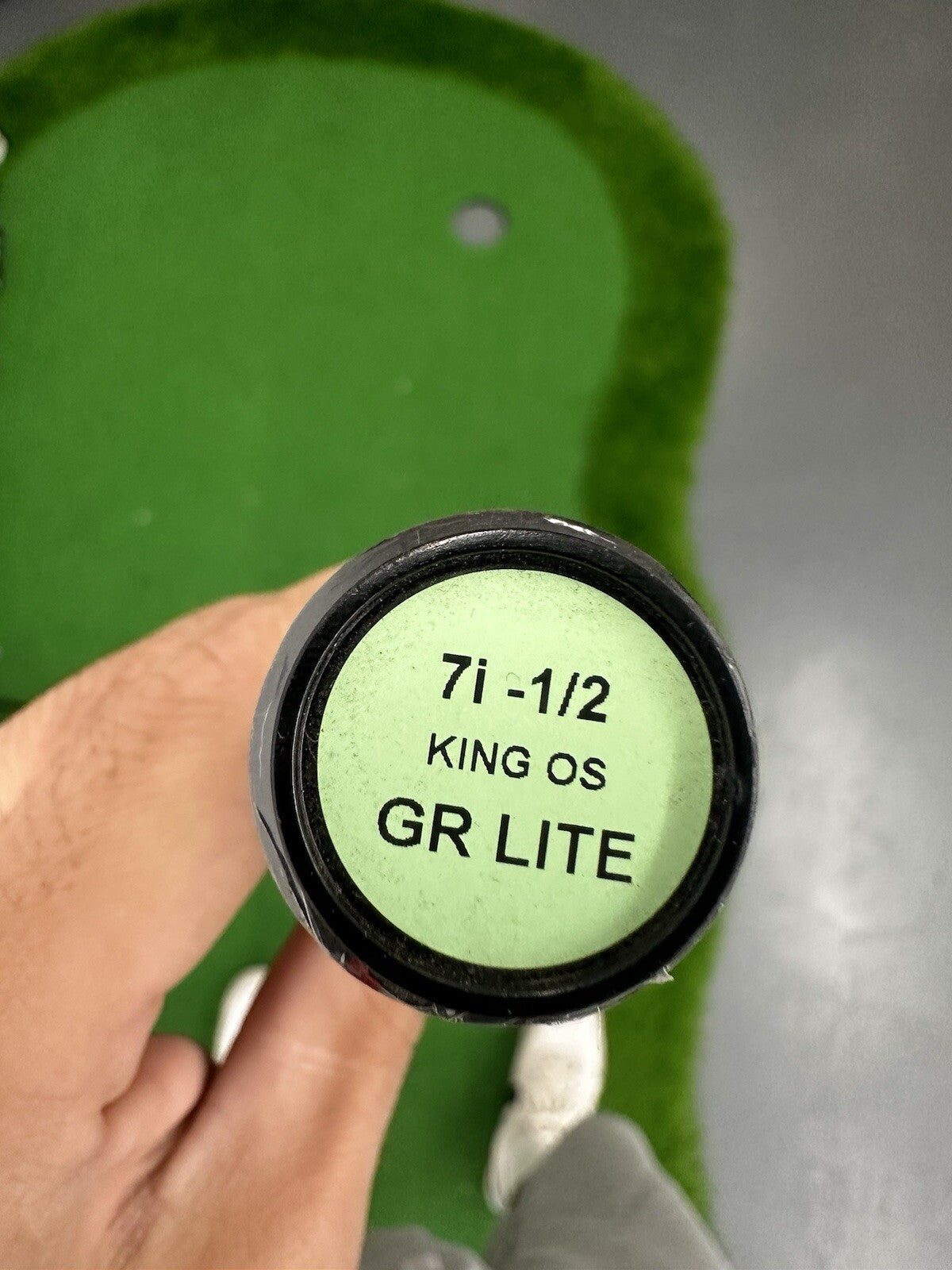 Recoil Cobra Senior -0.5 Inch 7 Iron Demo Shaft *Never Used*