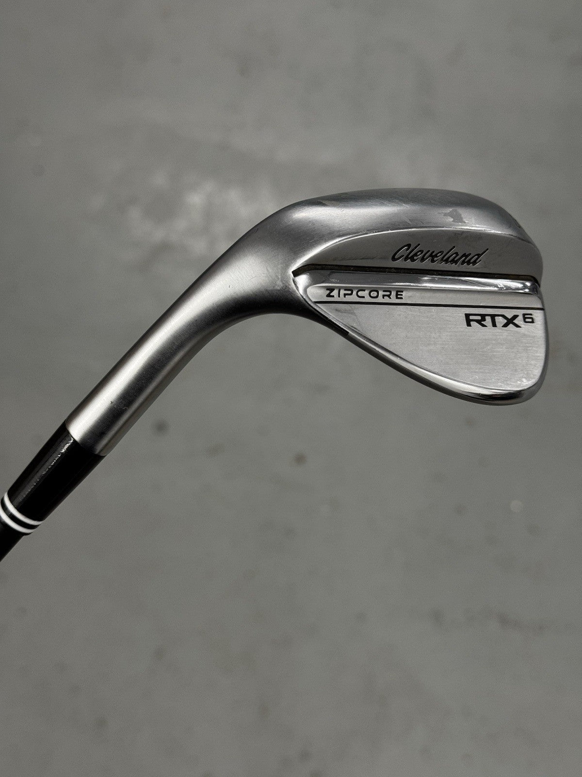 Left Hand Cleveland RTX 6 Zipcore Sand Wedge 56 Degree Wedge Flex *Used*