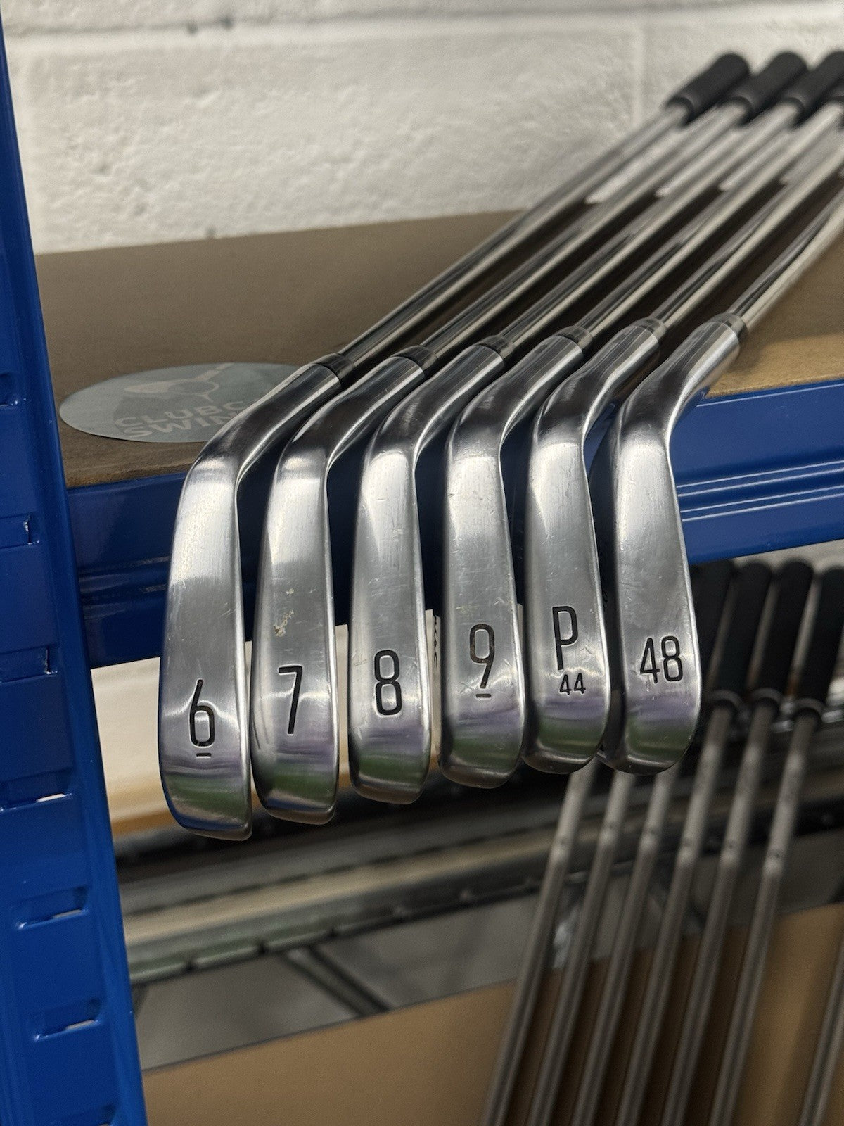 Titleist Left Hand T150 Iron Set 6-Gw Regular SteelFiber Shafts -1 Inch