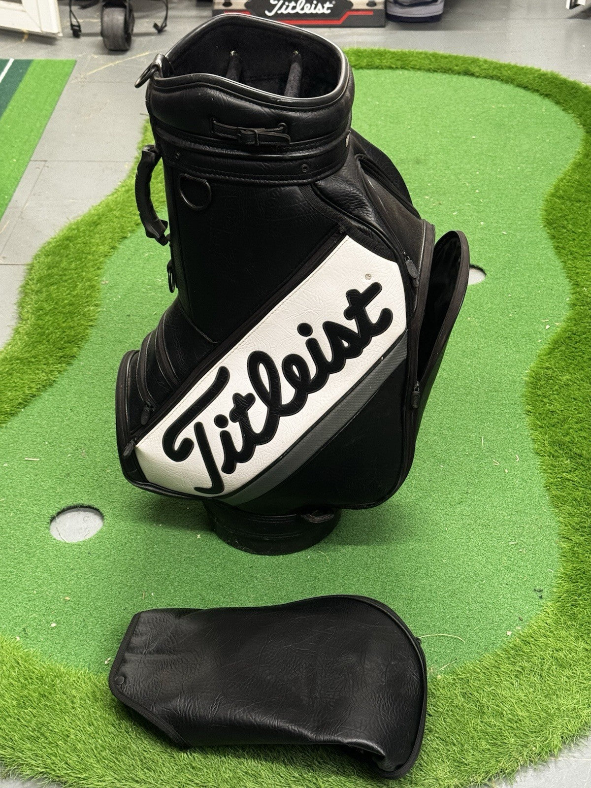 Titleist Retro Tour Staff Golf Bag with Rain Cover