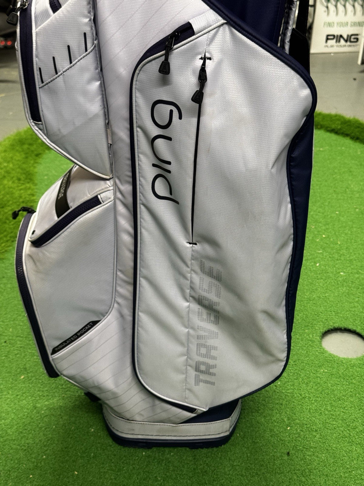 Ping Traverse Cart Bag Lilac/Plum