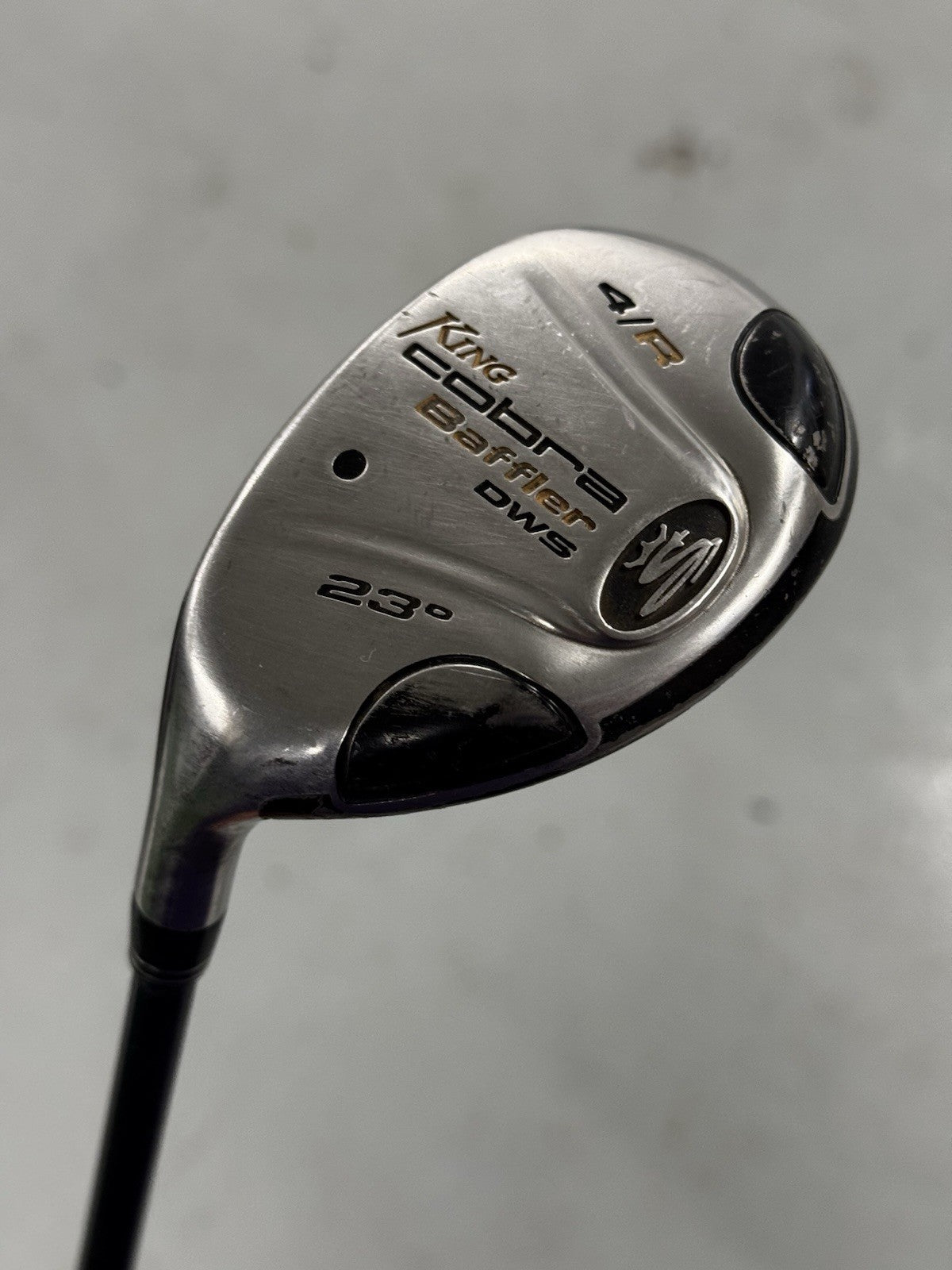 Cobra King Baffler Left Hand DWS #4 Hybrid 23 Degree Regular Flex