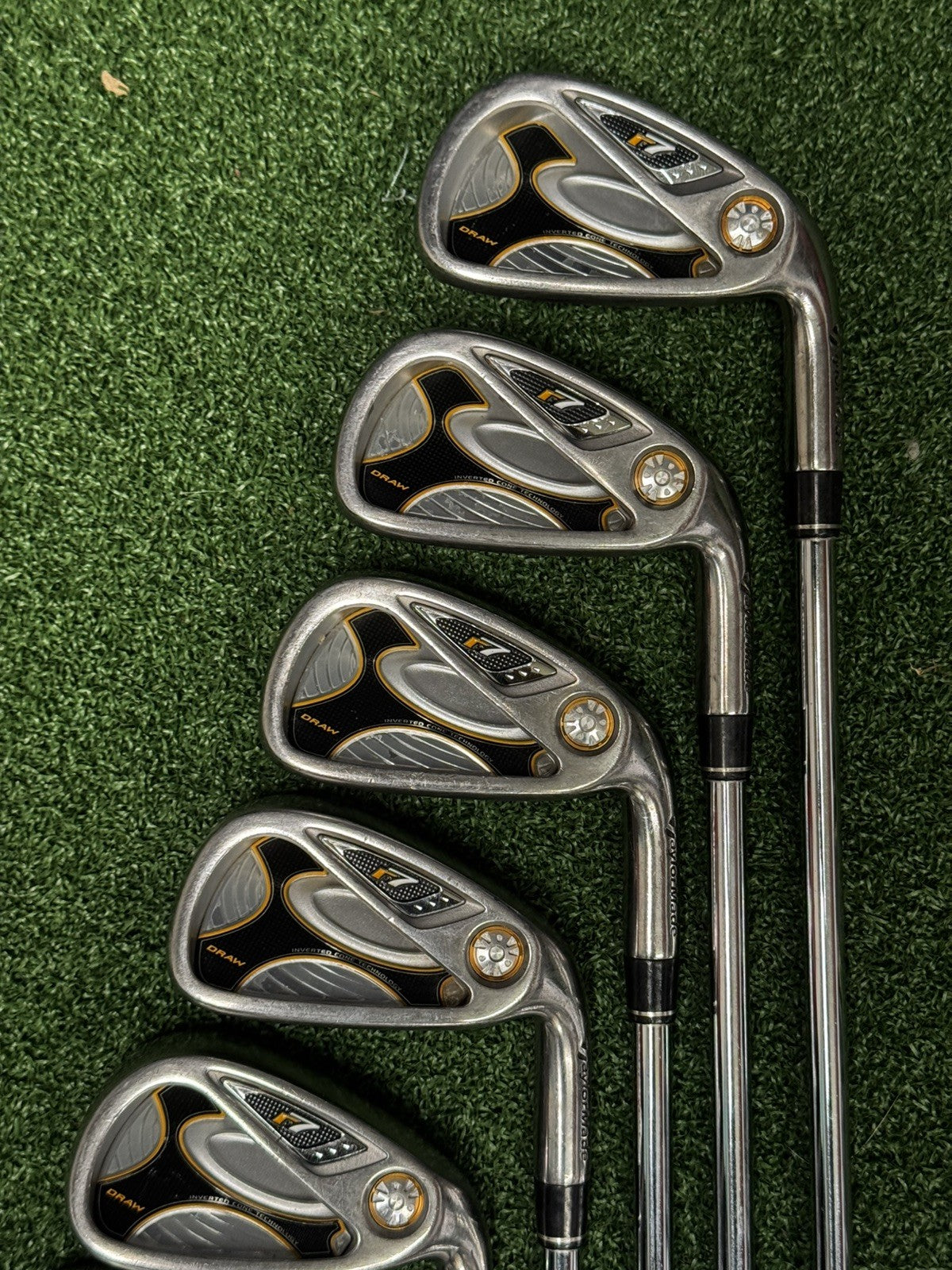 Taylormade R7 Draw Iron Set 4-SW Regular Flex Taylormade Steel Shafts