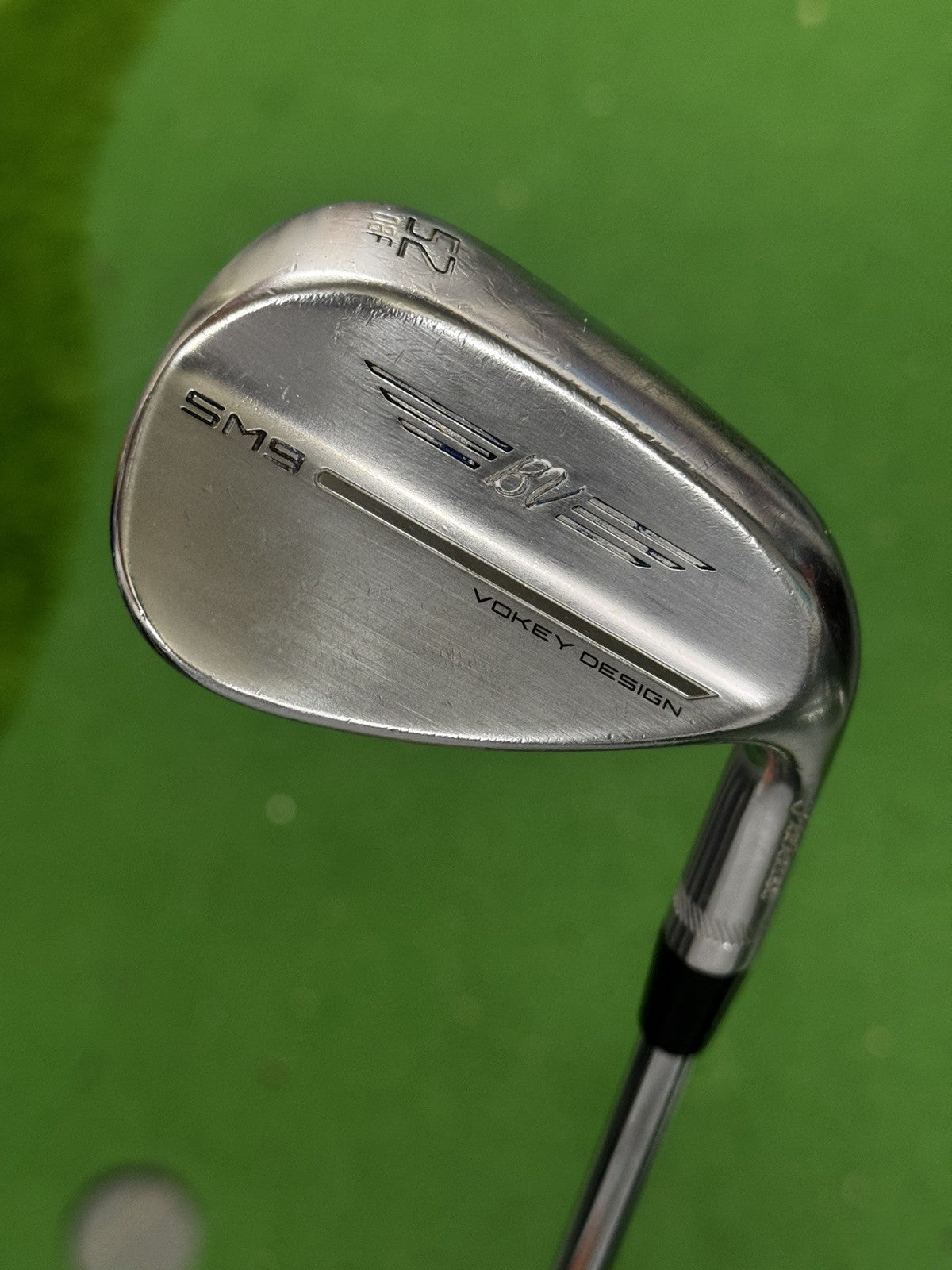 Titleist Vokey SM9 Gap Wedge 52 Degree 08F X Stiff Project X 7.0 Shaft
