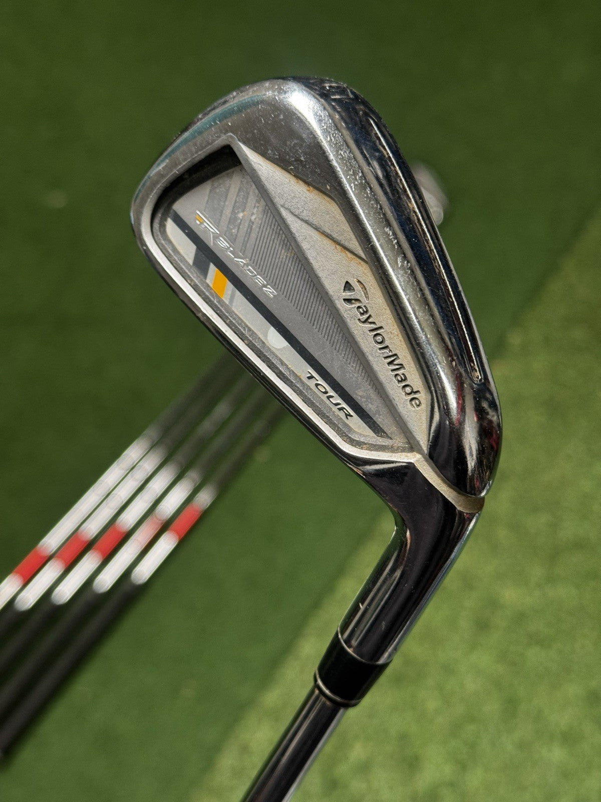 Taylormade RBladez Tour Iron Set 4-Pw KBS Tour Stiff Shafts 