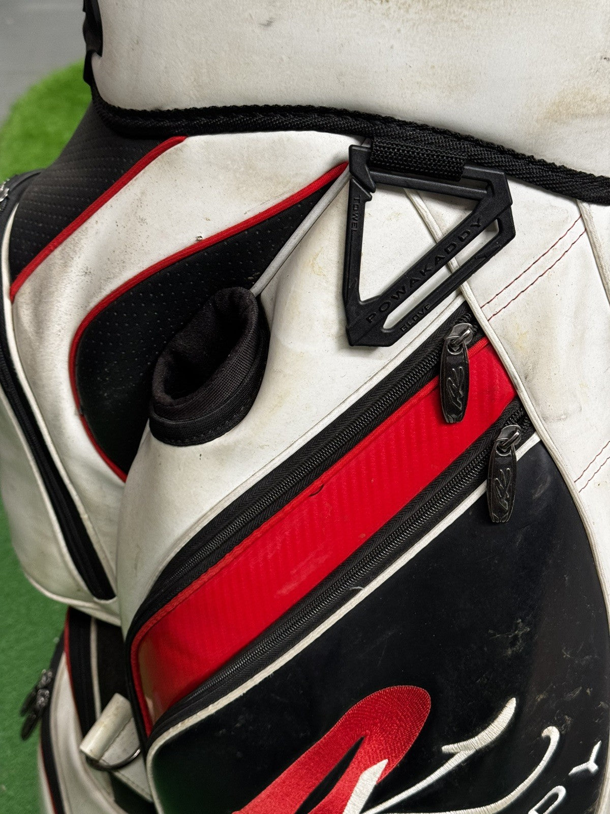 Powakaddy Golf White Cart Bag 