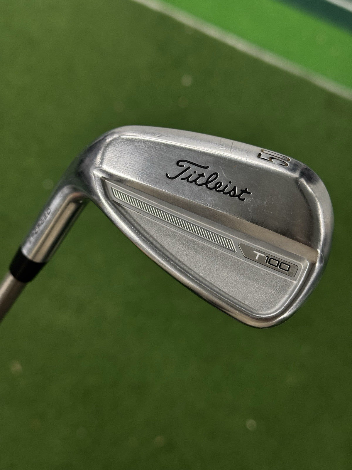 Left Hand Titleist T100 2023 50 Degree Gap Wedge stiff  *cut down 1.5 Inch*