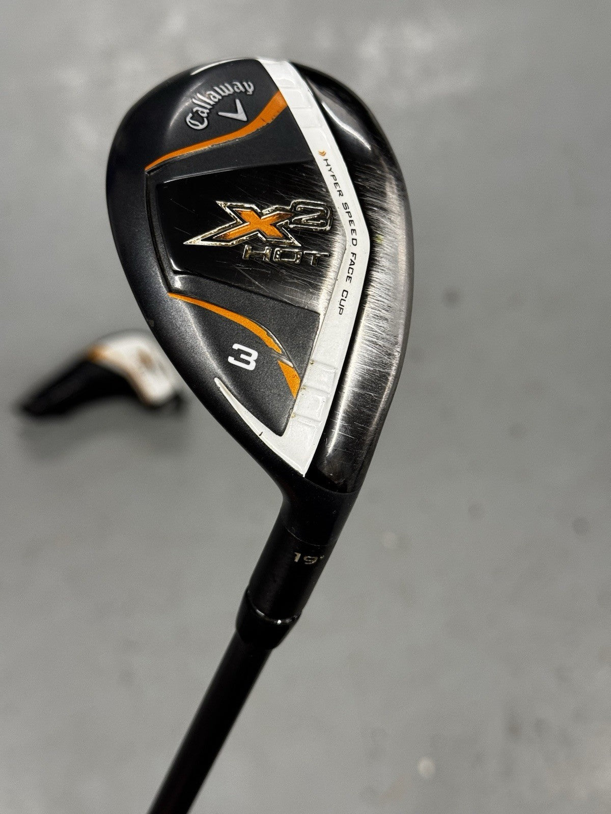 Callaway X2 Hot 3 Hybrid 19 Degrees Stiff Flex Shaft