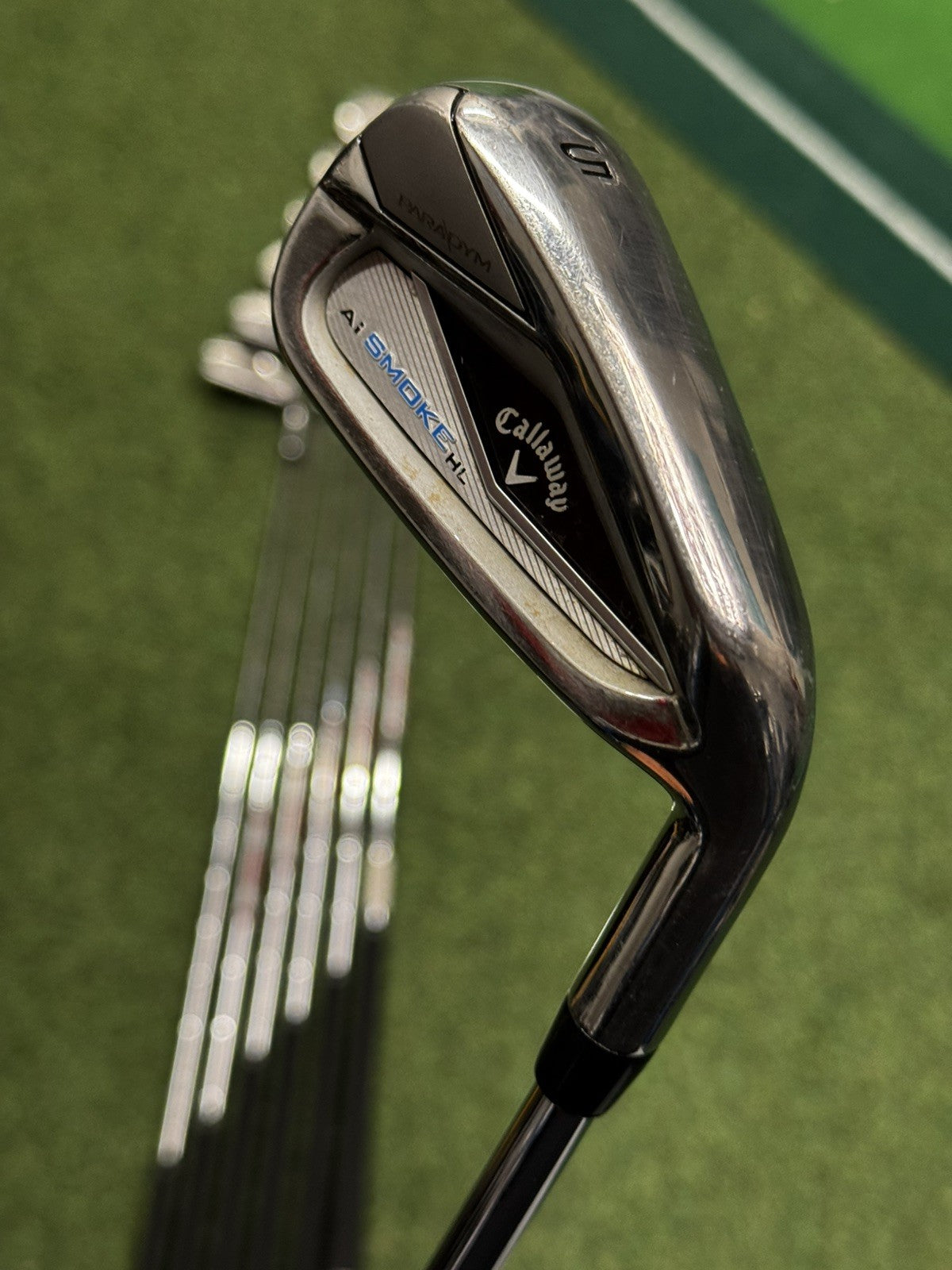 Callaway Paradym Ai Smoke HL Iron Set 5-AW Regular Flex AMT Red R300 Shafts