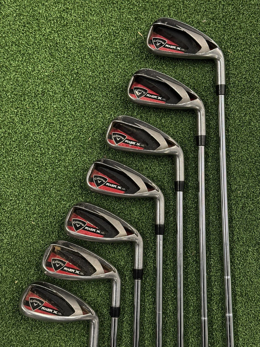 Callaway RAZR X HL Iron Set 5-SW Uniflex Steel Shafts