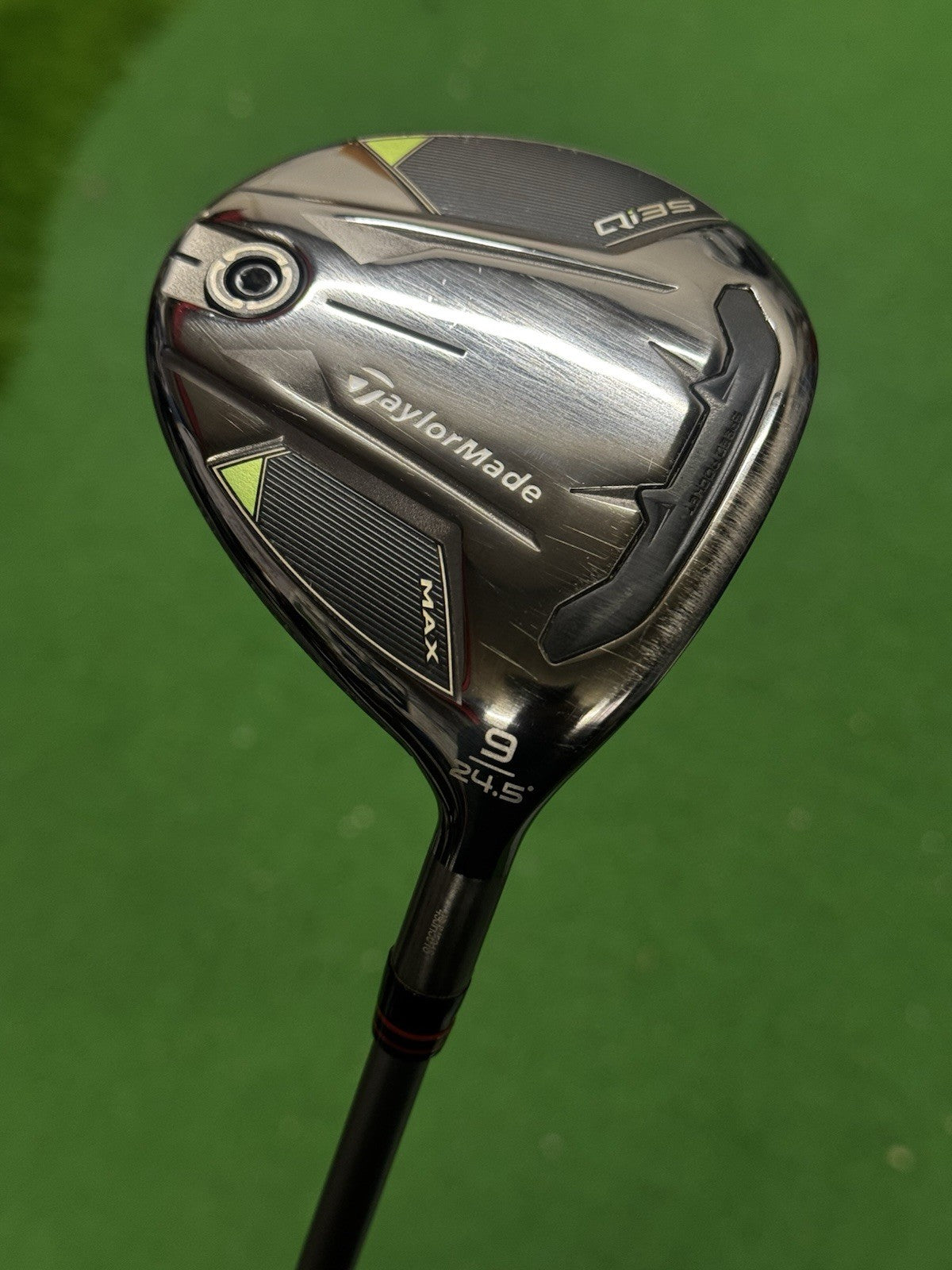 TaylorMade Qi35 Max 9 Wood 24.5 Degree Regular Fujikura Air Speeder Shaft