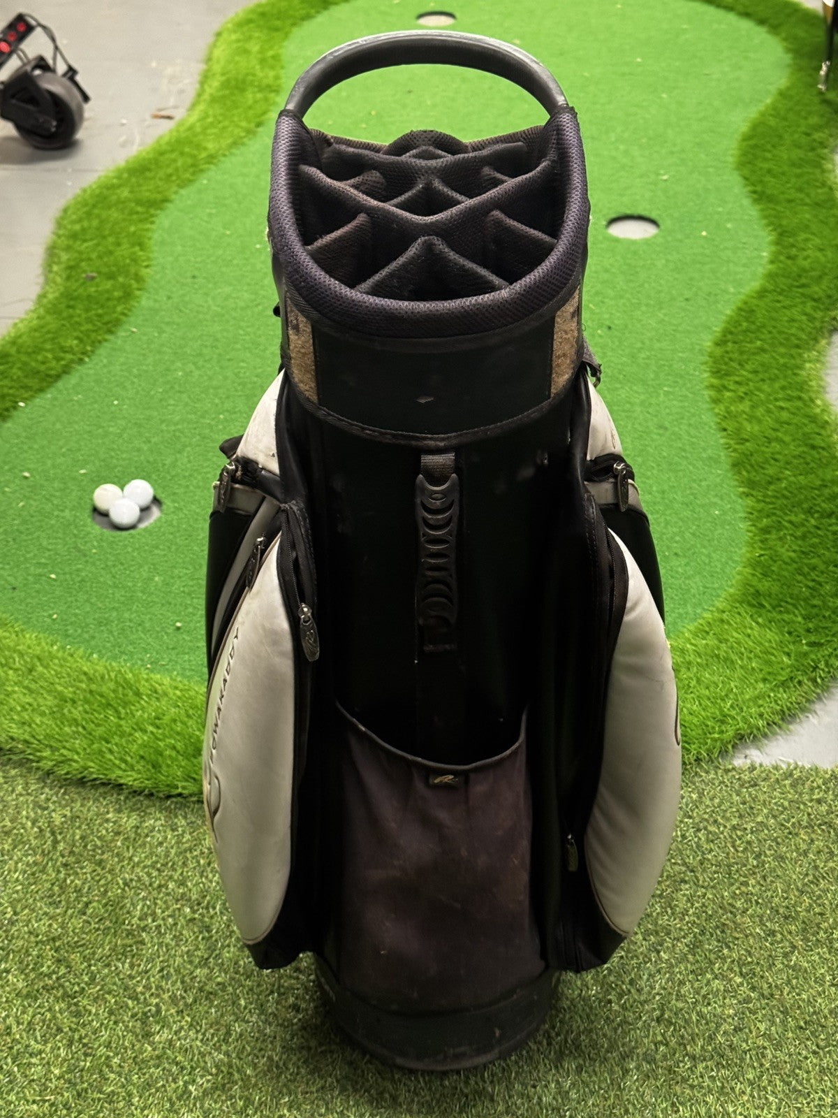Powakaddy Golf Trolley Cart Bag White/Black