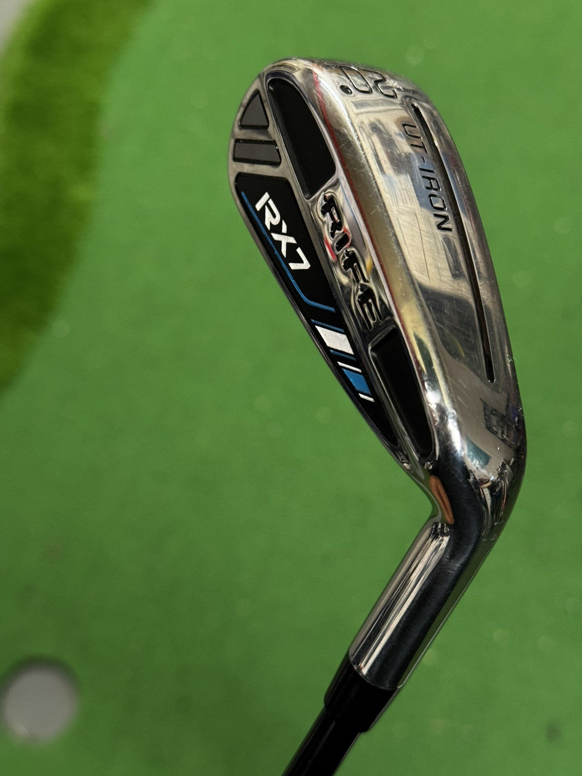 Rife RX-7 UT 3 Iron 20 Degree Firm Flex Rife Dyna Flo 65 Shaft
