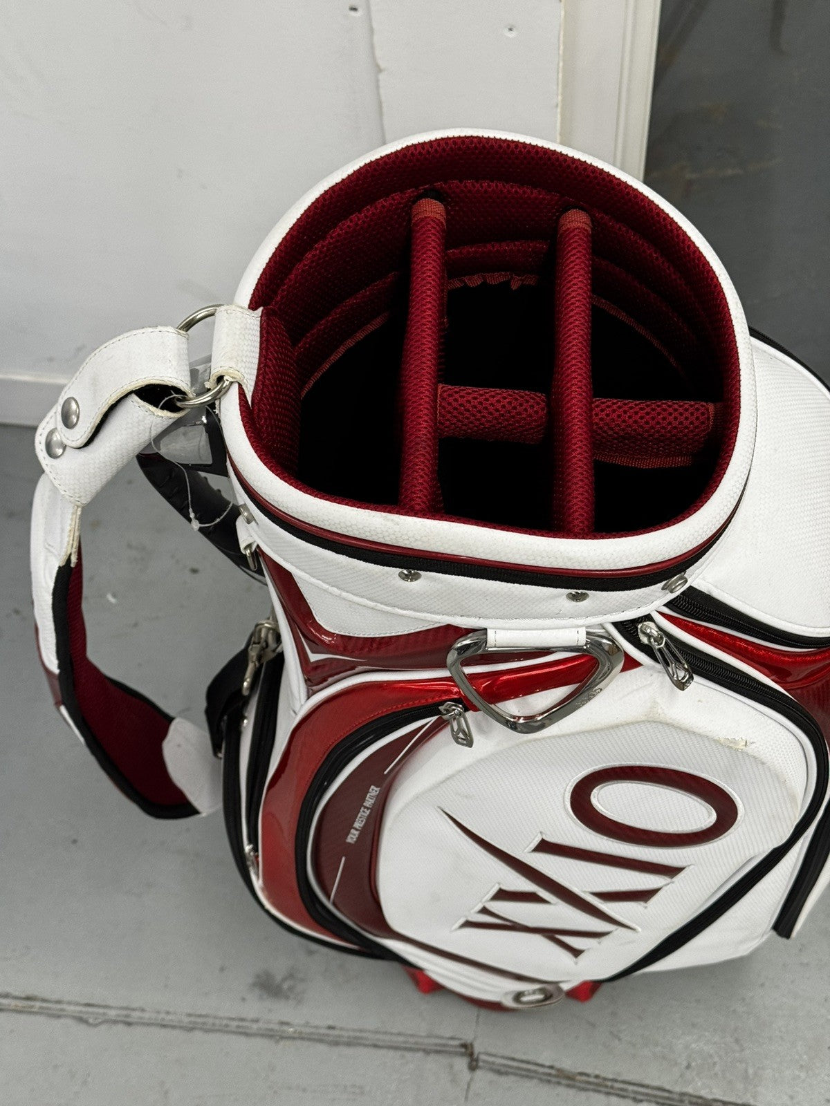 Srixon XXIO Tour Cart Golf Bag White/Red
