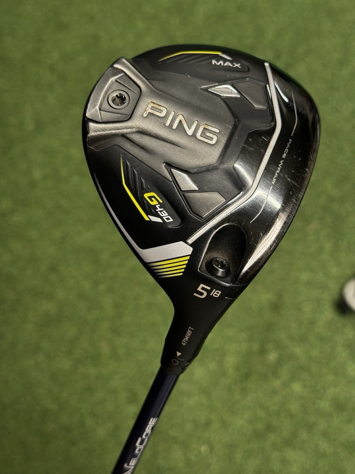 Ping G430 Max 5 Wood 18 Degree Ventus TR Blue Velacore Regular Flex Shaft
