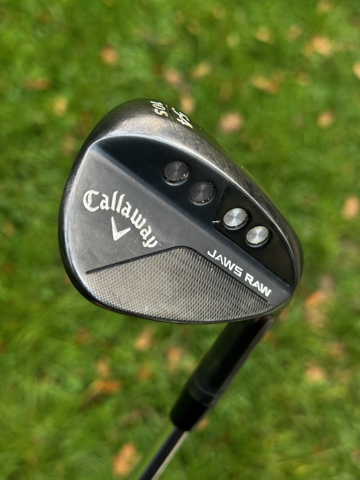 Callaway Jaws Raw Black Sand Wedge 54 Degree Wedge Flex