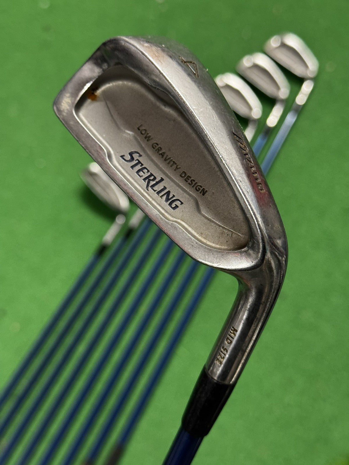 Mizuno Sterling Midsize Iron Set 3-Gw+Pw Ladies Flex Graphite Shafts