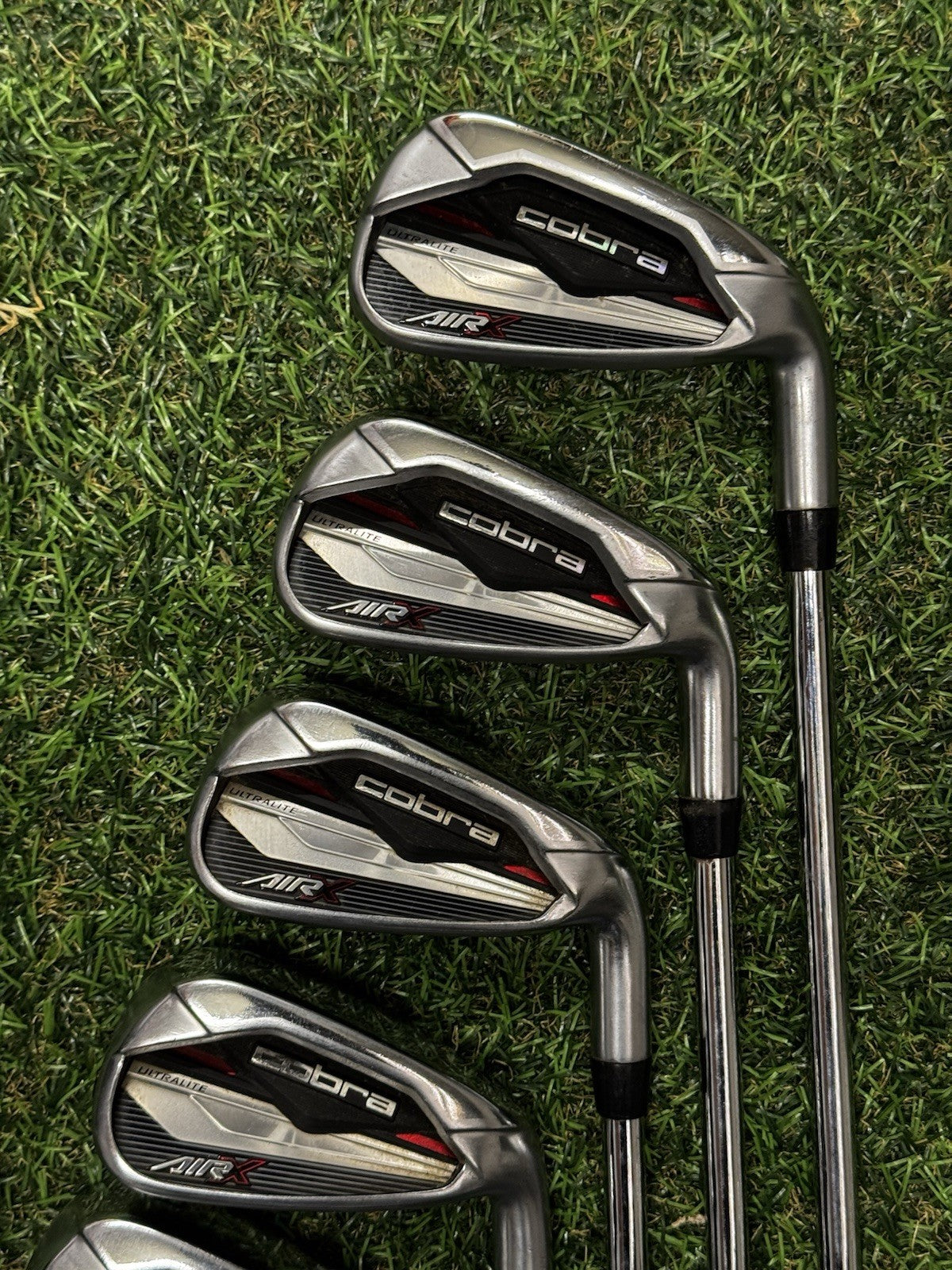 Cobra Air-X Iron Set 5-PW+SW Stiff Flex Cobra Steel Shafts