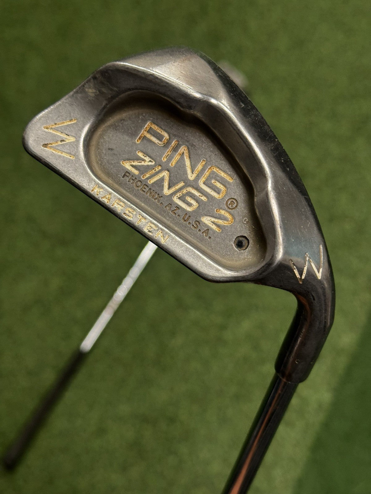 Ping Zing 2 Karsten Iron Set 3-Pw+Sw Regular Steel Shafts Black Dot