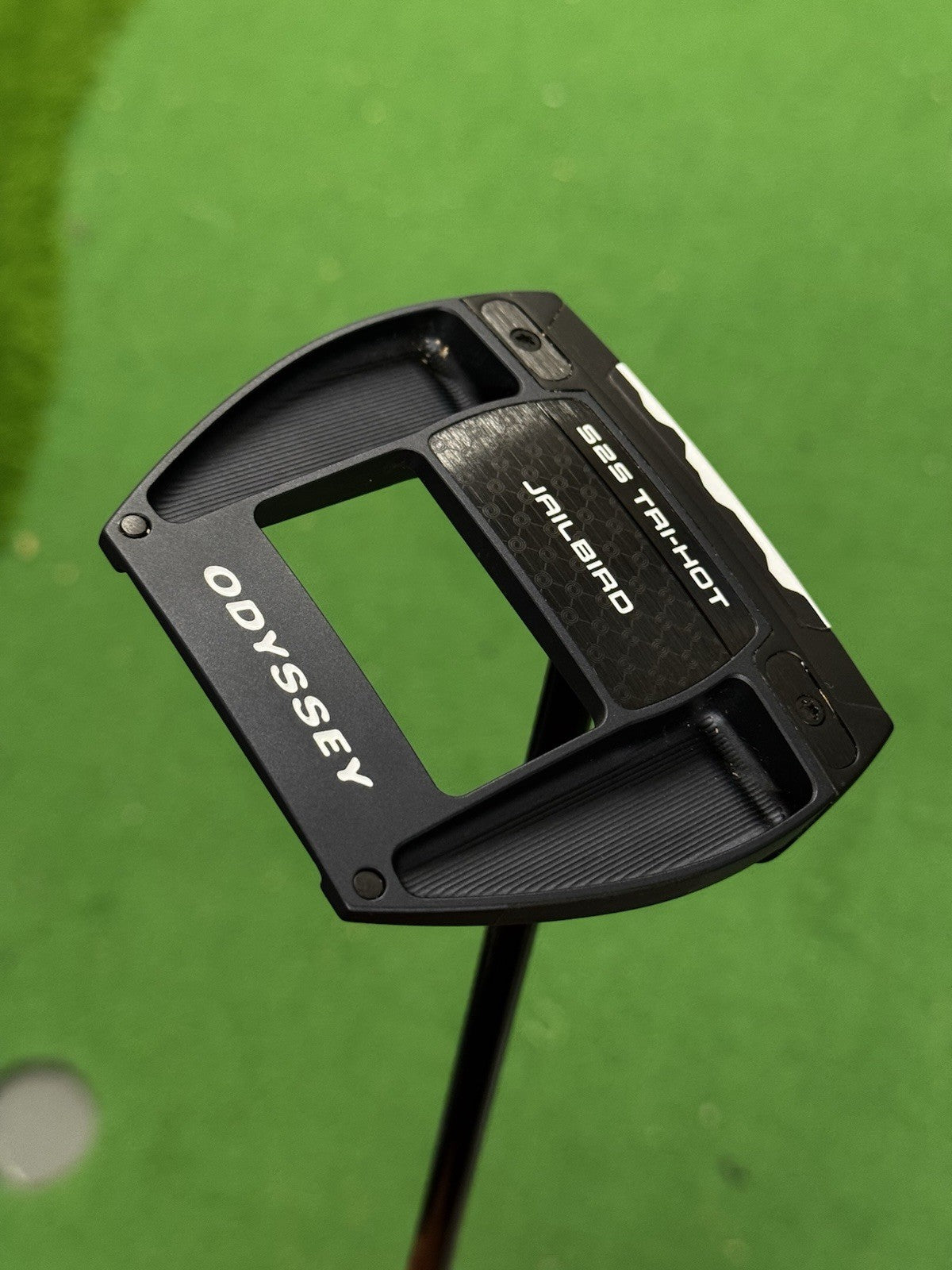 Odyssey Square 2 Square Tri-Hot Jailbird Black Putter 35 Inch