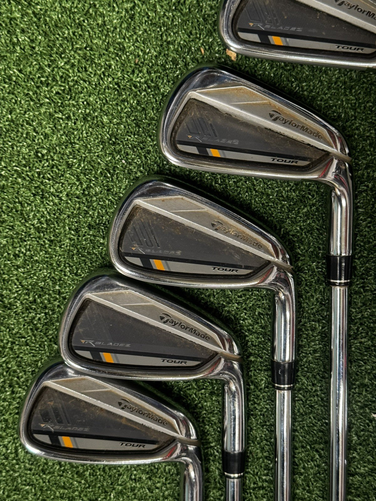 Taylormade RBladez Tour Iron Set 4-Pw KBS Tour Stiff Shafts 
