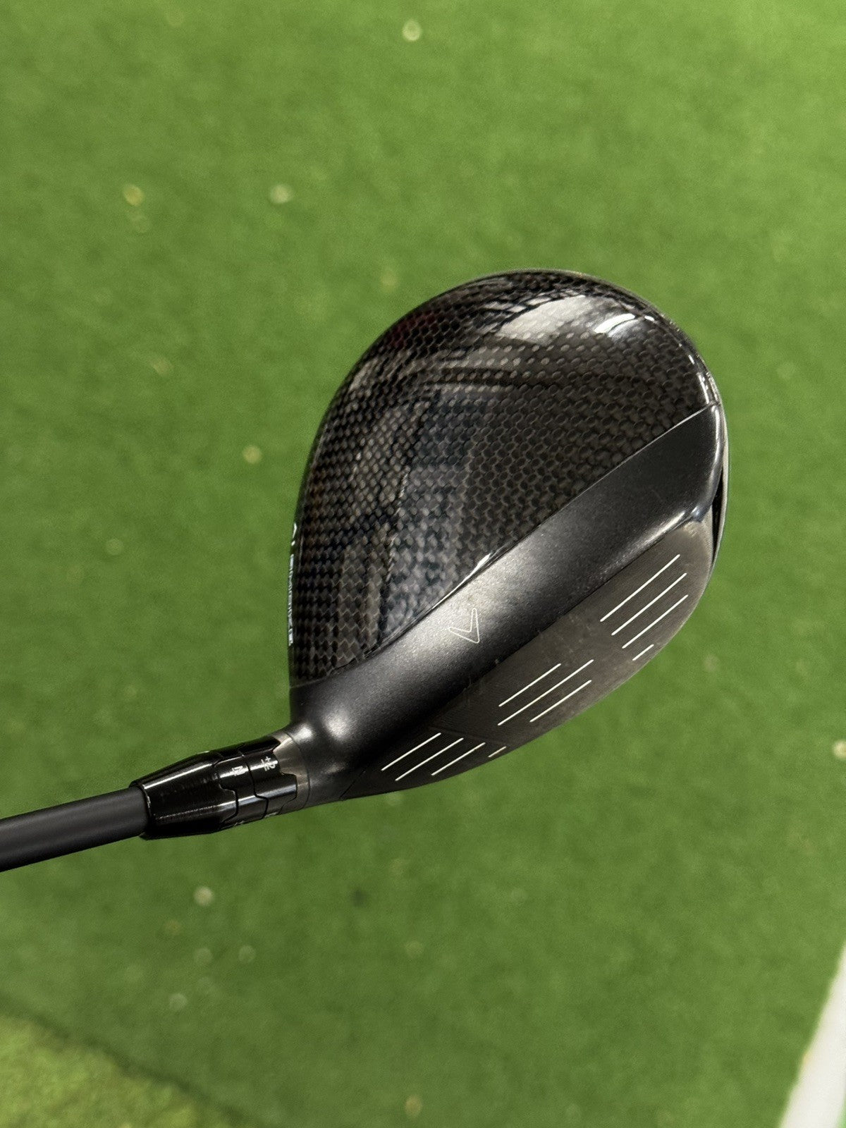 Left Hand Callaway Paradym Ai Smoke Max 3 Wood 15 Degree Regular Flex Shaft