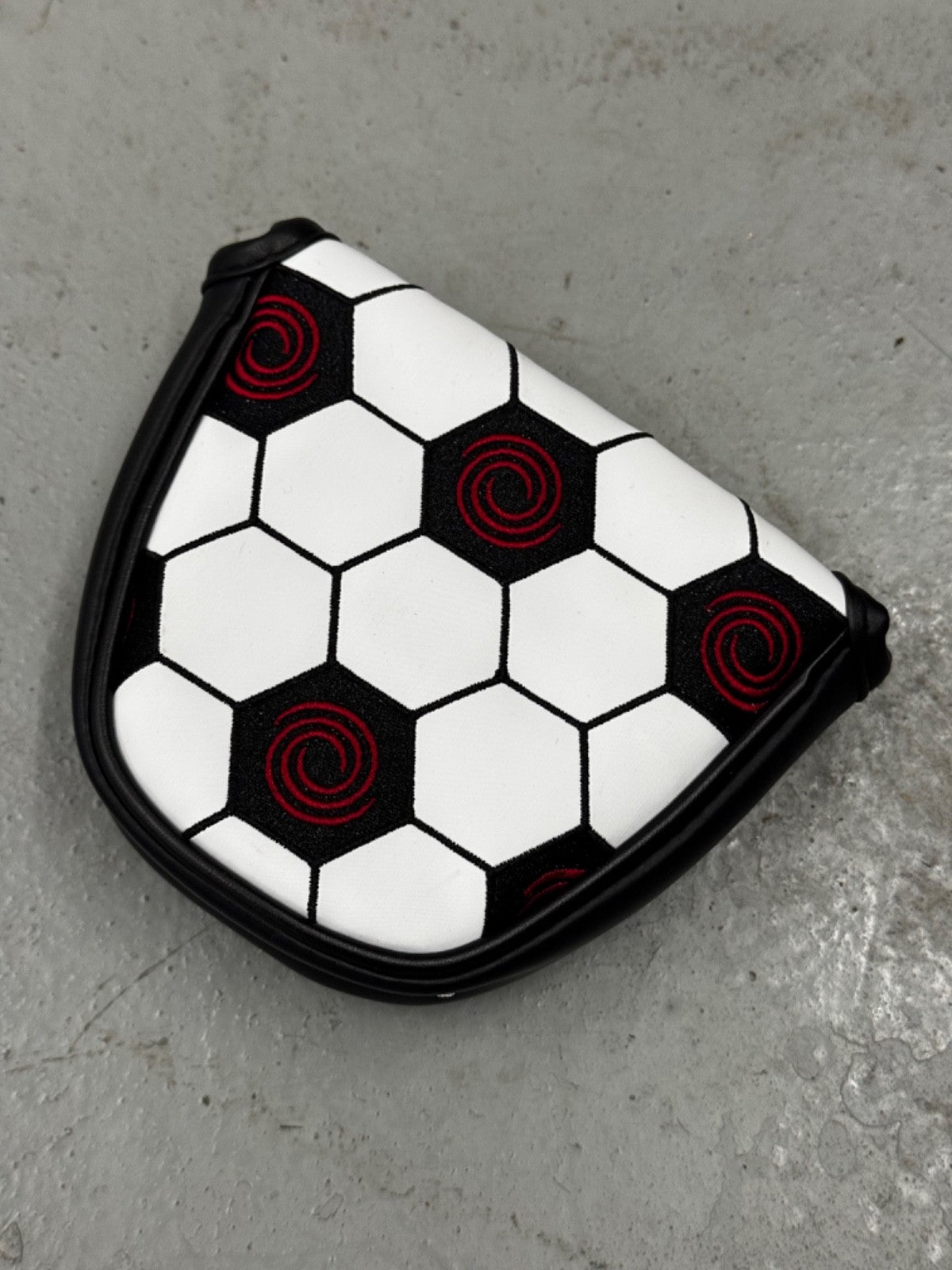 Odyssey Mallet Putter Headcover Black/White/Swirls *New*