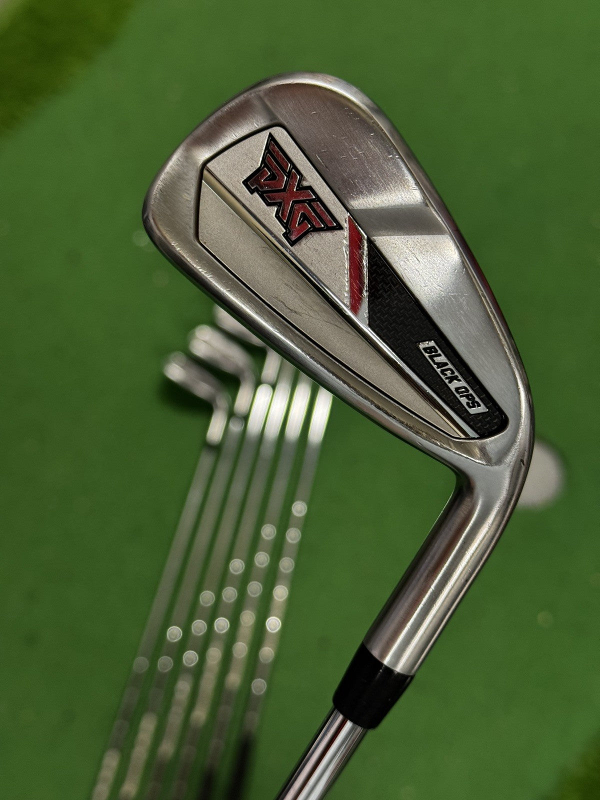 PXG Black Ops Iron Set 5-PW+GW+SW (No 6 Iron) Regular R300 Steel Shafts
