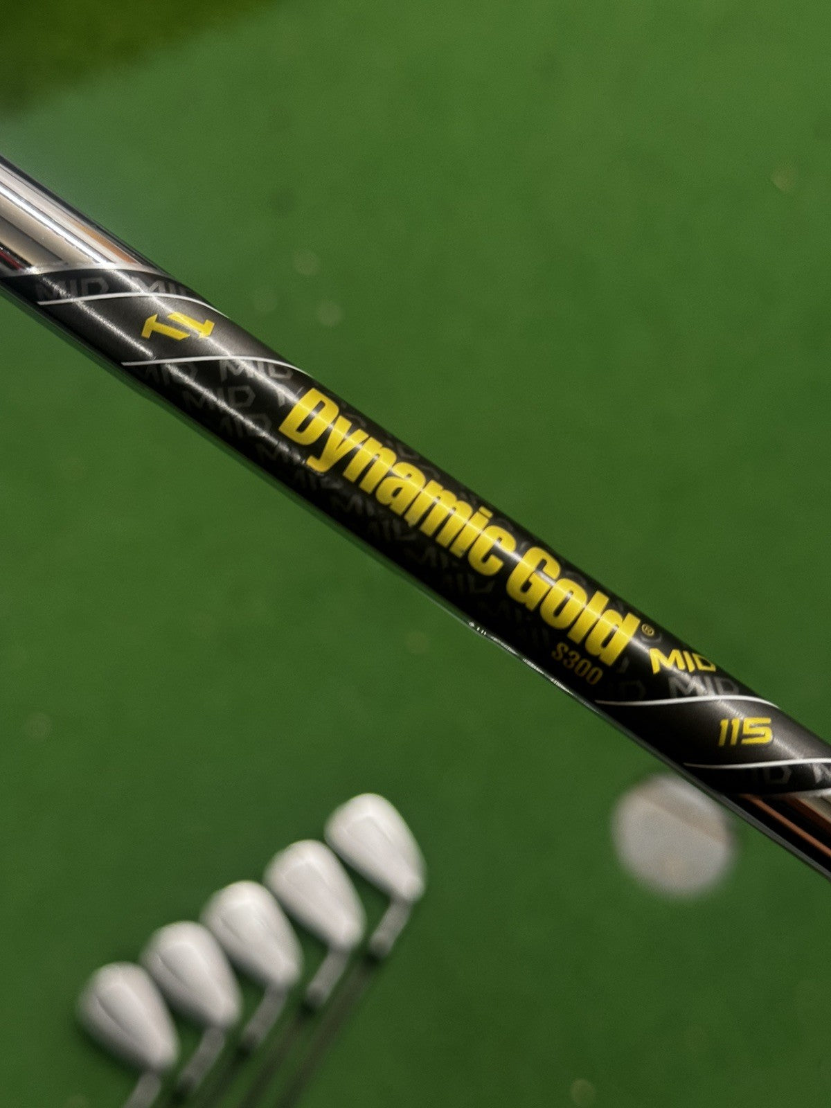 Ping Blueprint T Iron Set 5-PW Black Dot Stiff Flex Dynamic Gold Shafts