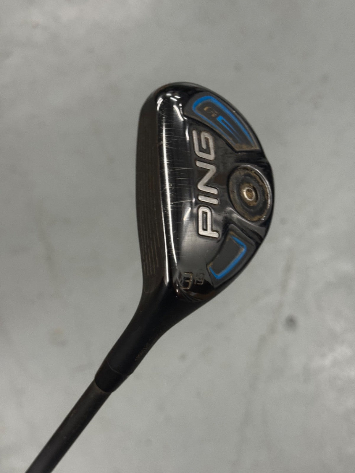 Left Hand Ping G Series 3 Hybrid 19 Degree Senior Flex Ping Alta 70 Shaft *used*
