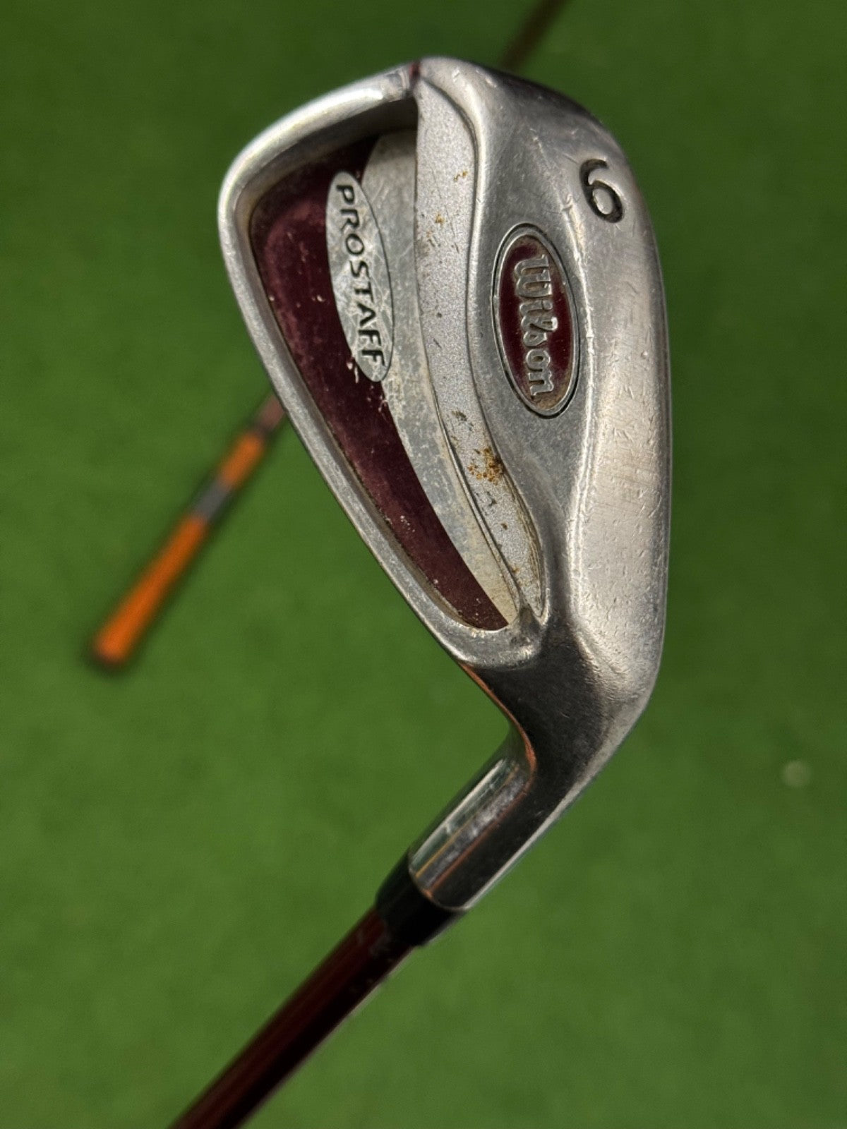 Wilson Iron Set Pro Staff 6-Pw Graphite Regular Shaft *used*