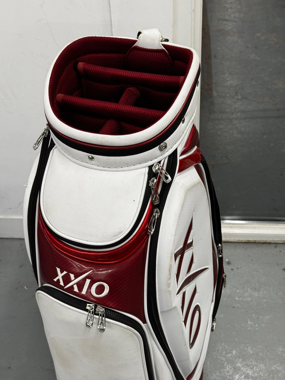 Srixon XXIO Tour Cart Golf Bag White/Red