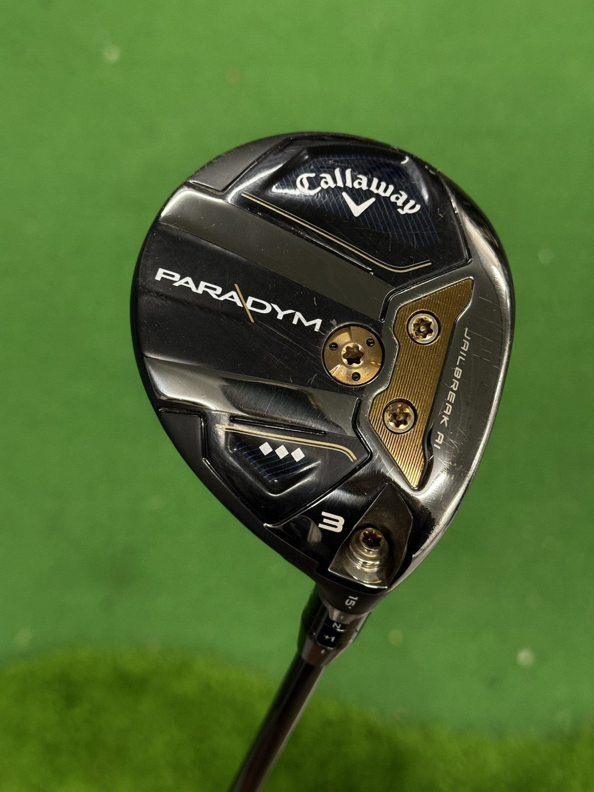 Callaway Paradym Triple Diamond 3 Wood 15° Kali Stiff Shaft