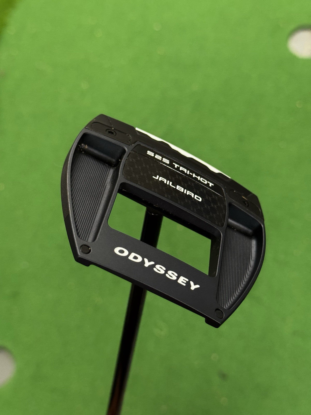 Odyssey Square 2 Square Tri-Hot Jailbird Black Putter 35 Inch