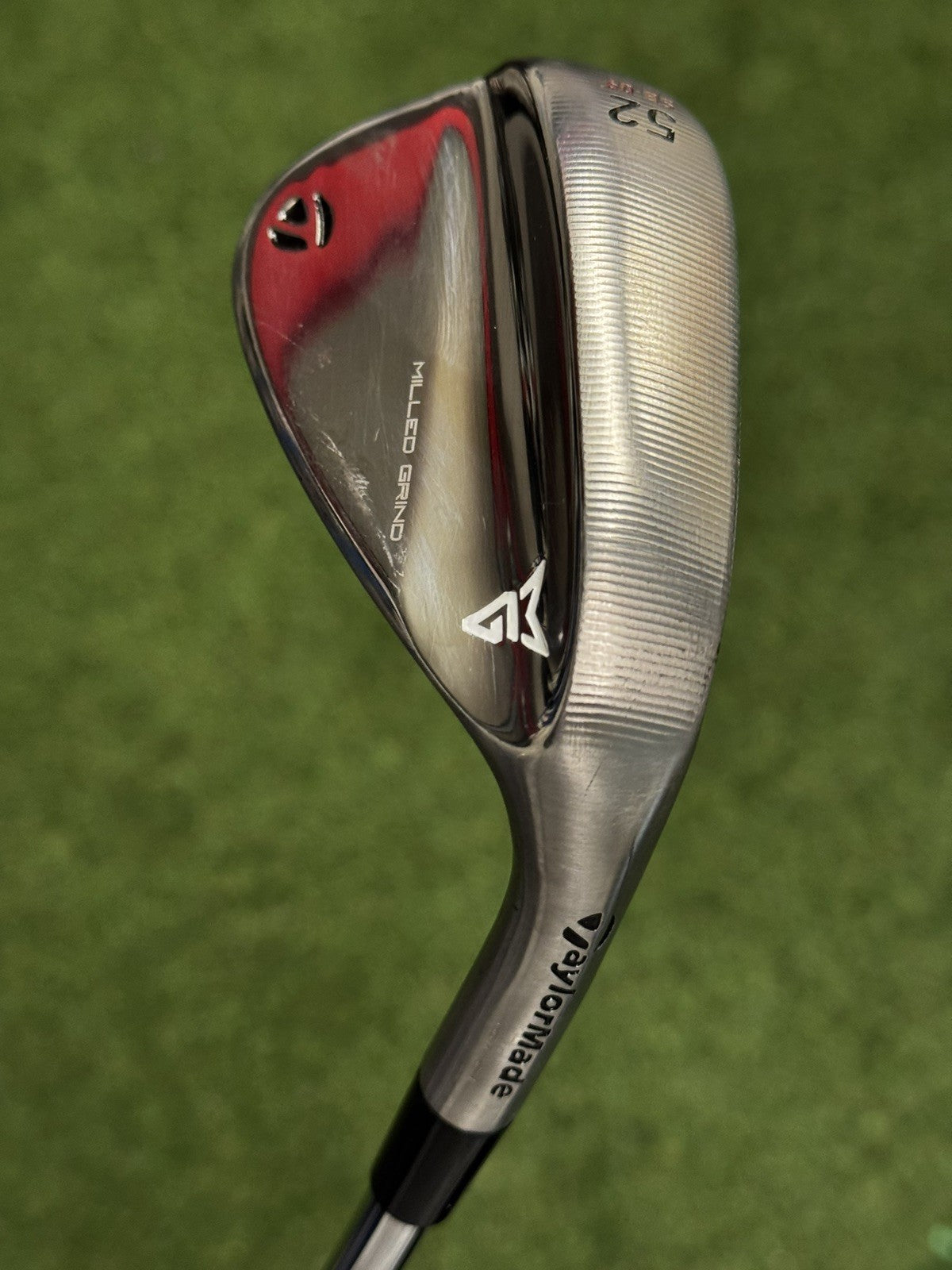Taylormade 2026 Milled Grind Gap Wedge 52 Degree Wedge Flex Shaft