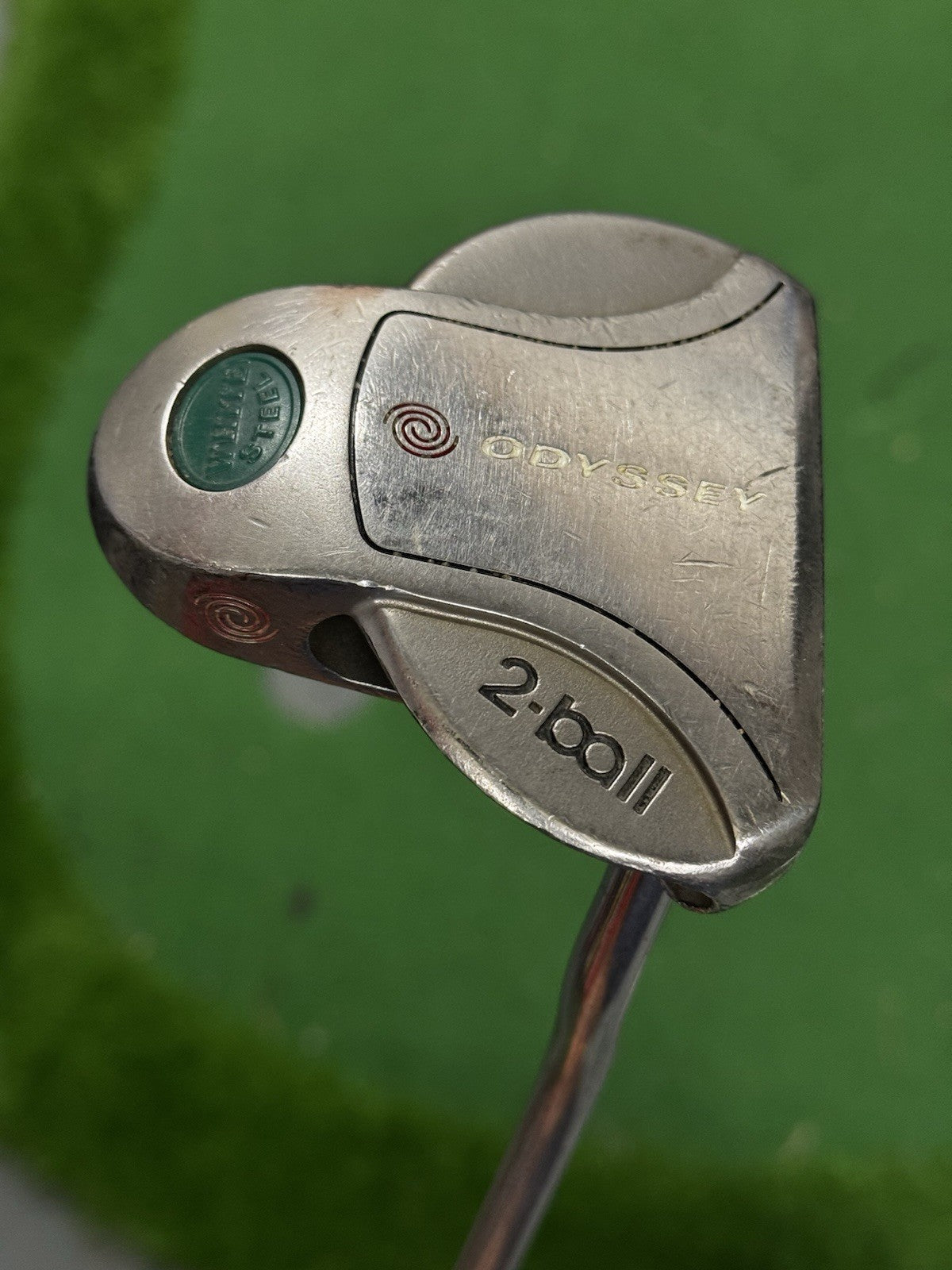 Odyssey White Steel 2 Ball Putter