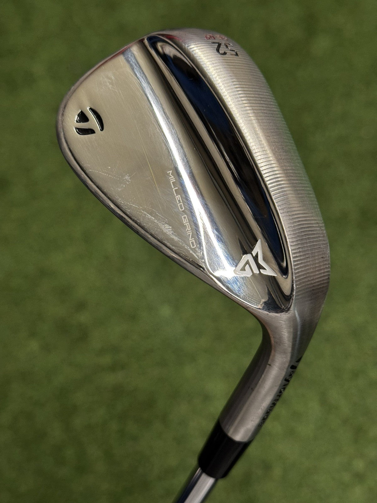 Taylormade 2026 Milled Grind Gap Wedge 52 Degree Wedge Flex Shaft
