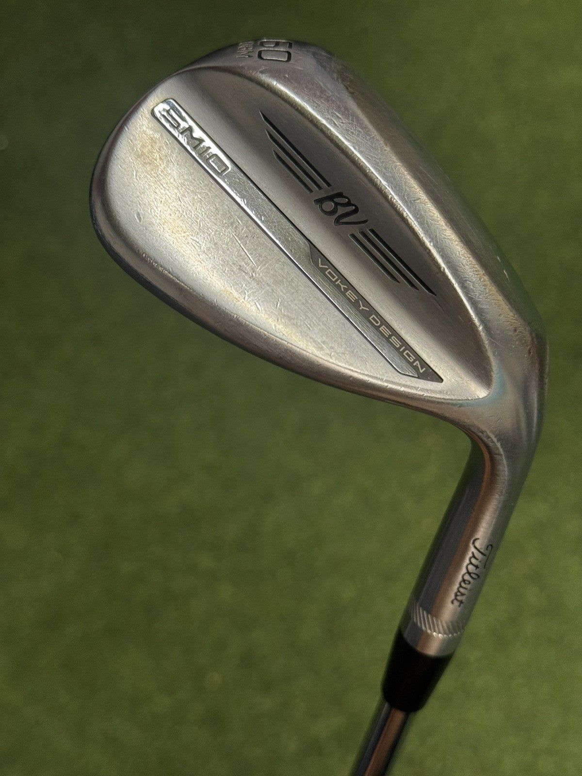 Titleist Vokey SM10 Tour Chrome Lob Wedge 60 Degree Stiff Flex KBS Shaft