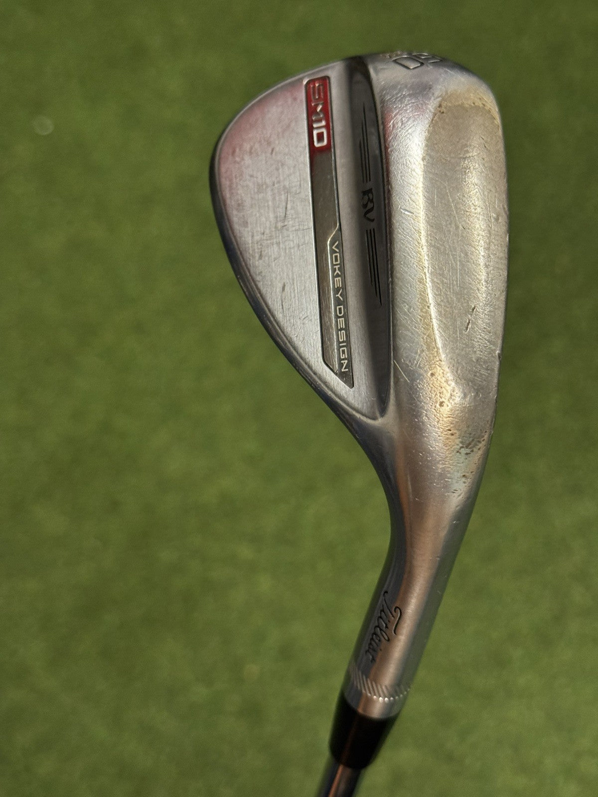 Titleist Vokey SM10 Tour Chrome Lob Wedge 60 Degree Stiff Flex KBS Shaft