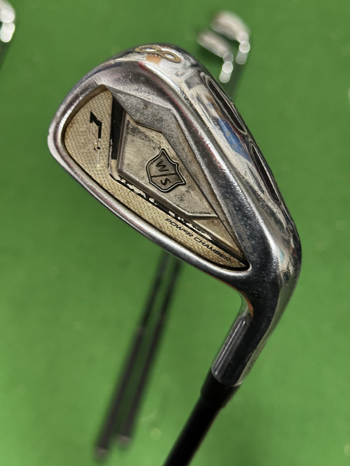 Wilson D7 Forged Iron Half Set 7/8/9/GW Graphite Regular Flex Catalyst Shafts