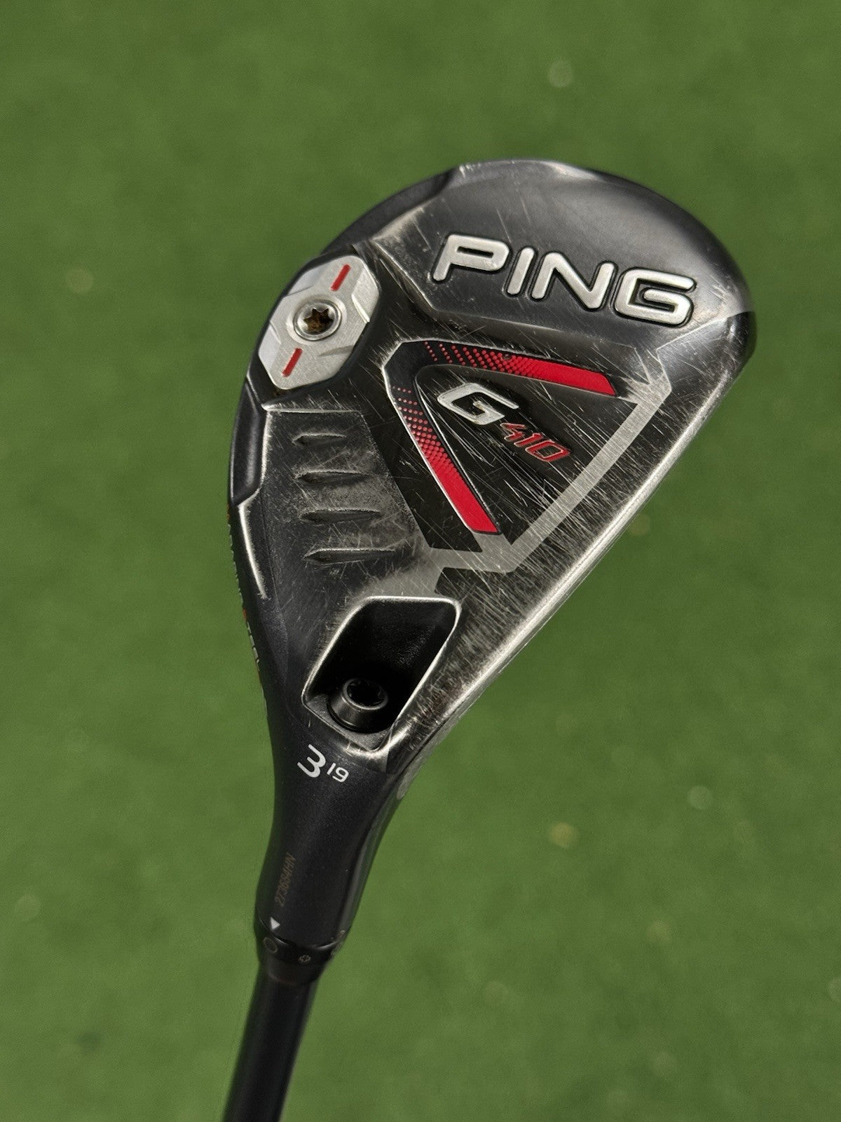 Ping G410 #3 Hybrid 19 Degree Regular Flex Ping Alta CB Red 70 Shaft
