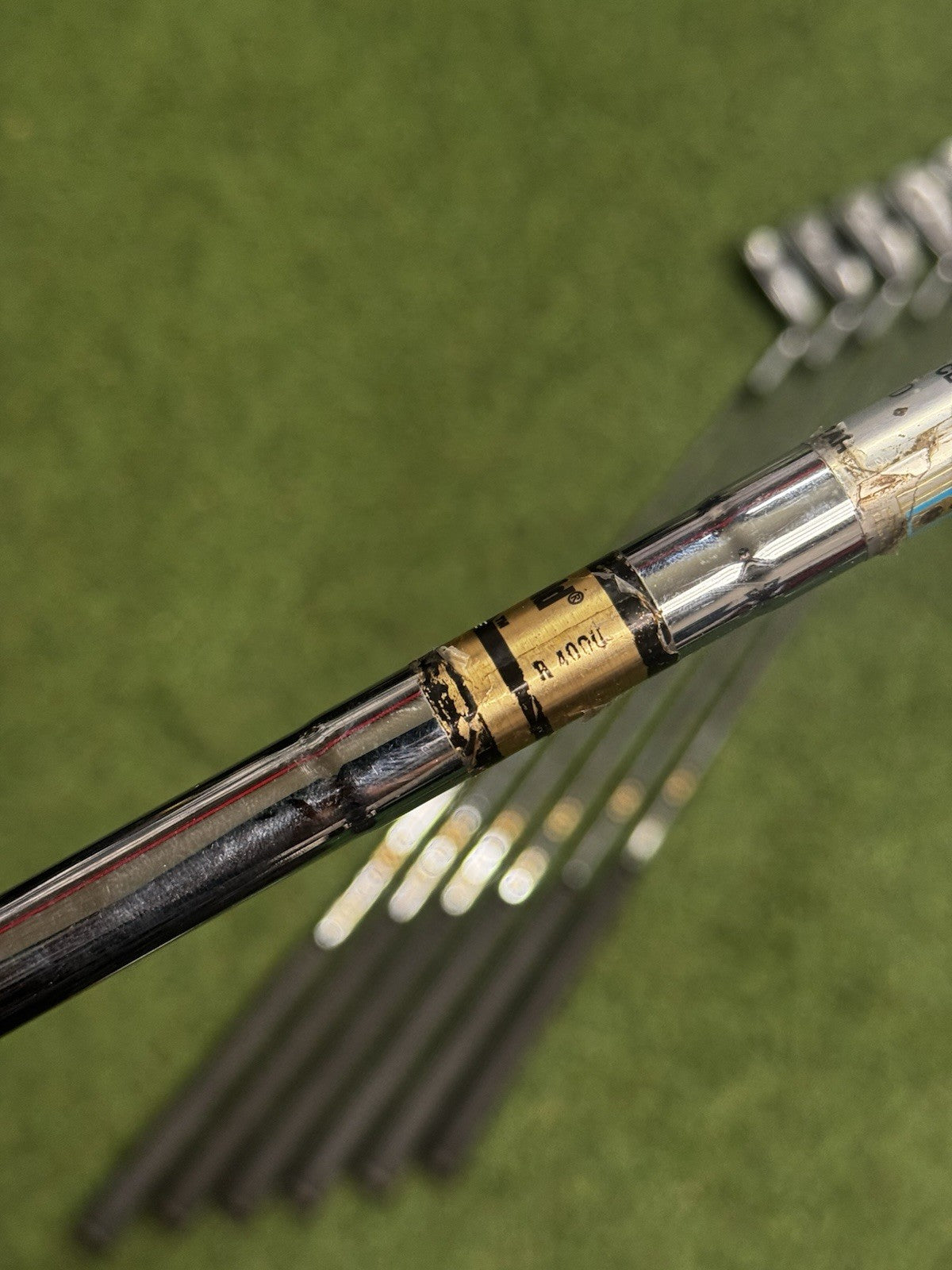 Mizuno T-Zoid Pro Iron Set 5-SW Regular Flex Dynamic Gold Steel Shafts