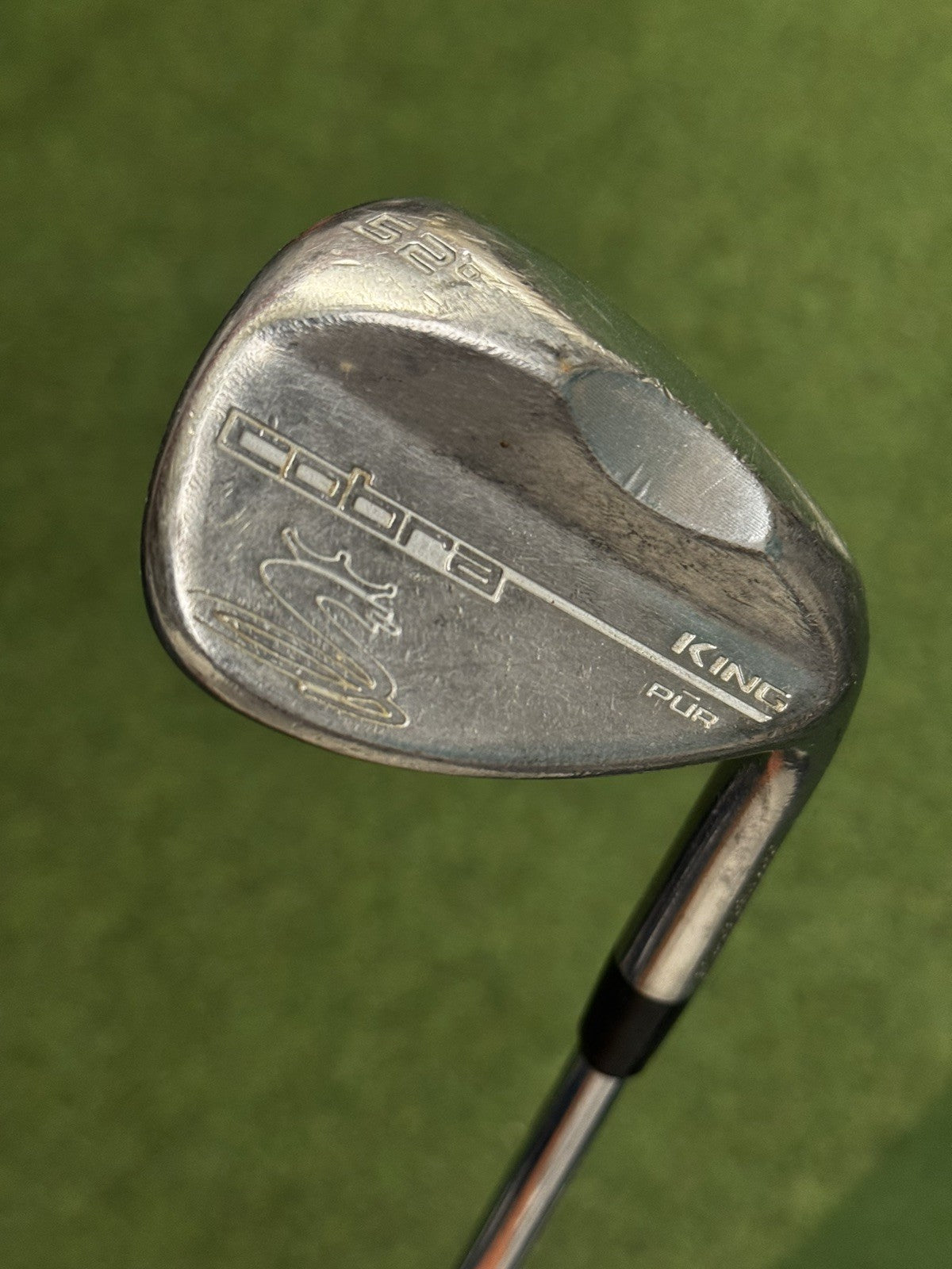 Cobra King Pur Gap Wedge 52 Degree Stiff Flex S200 Steel Shaft