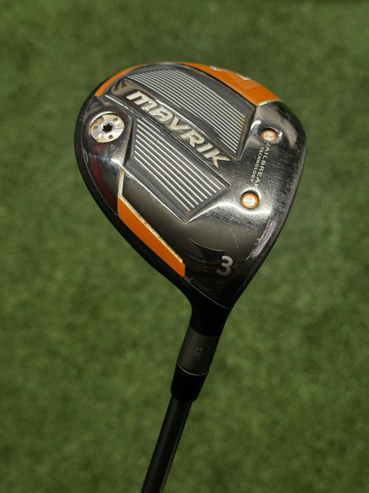 Callaway Mavrik 3 Wood 15 Degree Stiff Flex Shaft