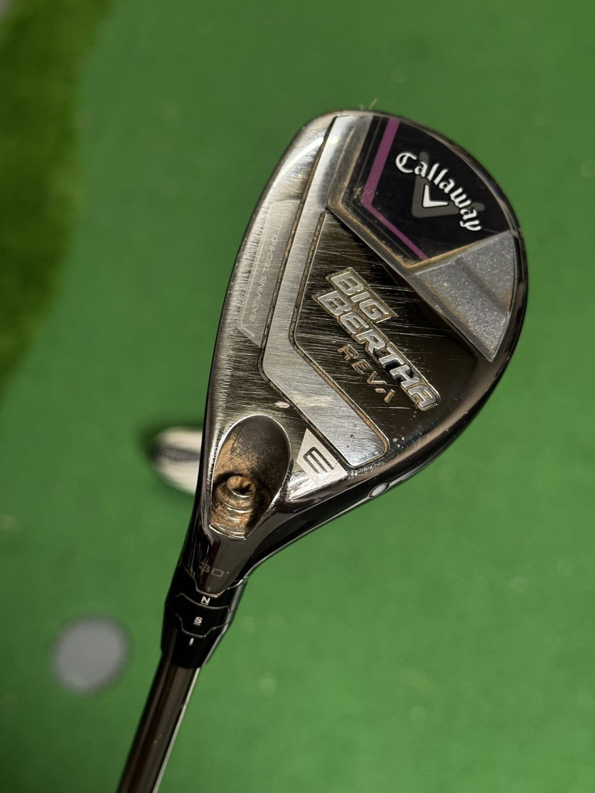 Callaway Left Hand Big Bertha Reva 2023 6 Hybrid 30 Degree Ladies Flex