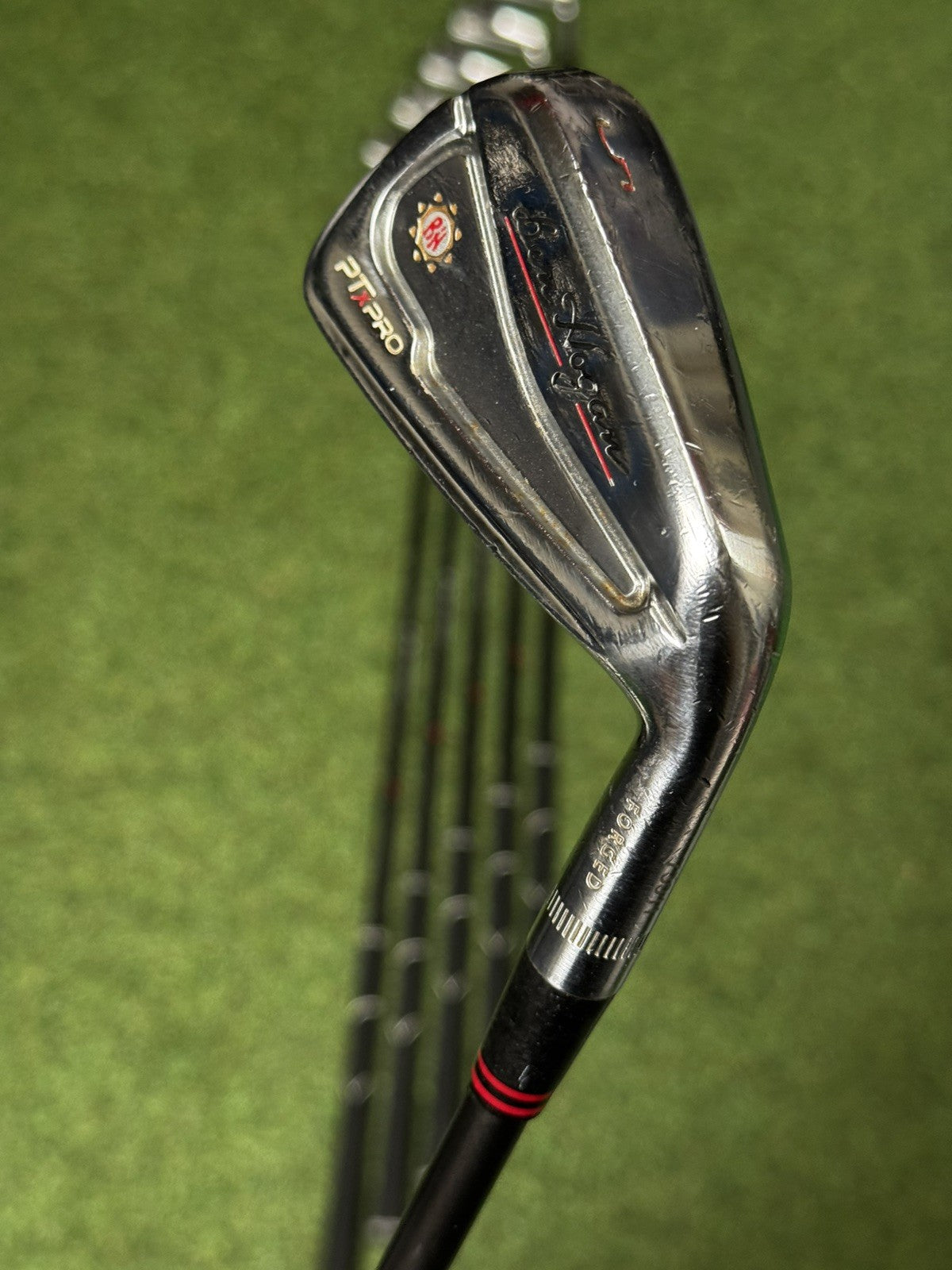 Ben Hogan PTX Pro Iron Set 5-PW Stiff Flex Recoil ES 780 Shafts