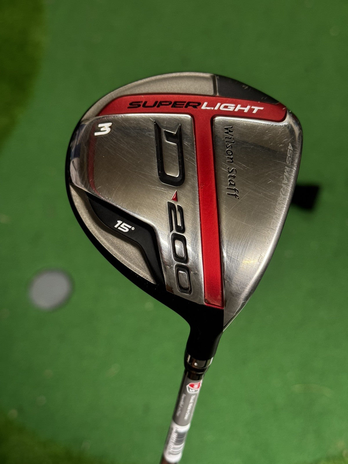 Wilson Staff D200 3 Wood 15 Degree Regular Flex Shaft