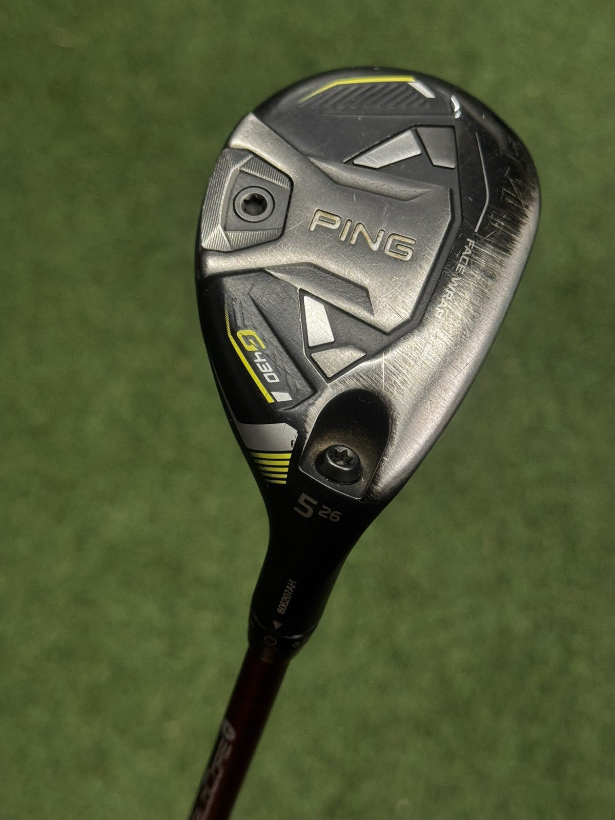 Ping G430 5 Hybrid 26 Degree Regular Flex Ventus Red Velacore Shaft