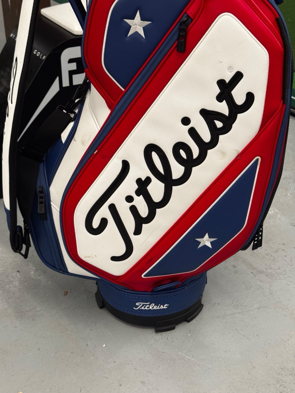 Titleist US Open Golf Tour Bag White/Blue/Red